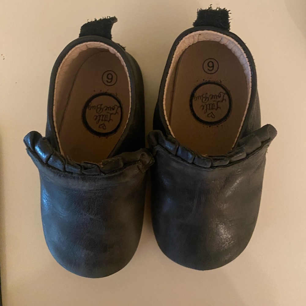 Little Love Bug Black booties